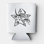 Screening Skull Pentagram Dosenkühler (Vorderseite)