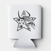 Screening Skull Pentagram Dosenkühler (Rückseite)