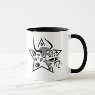 Screening Skull Pentagram Tasse