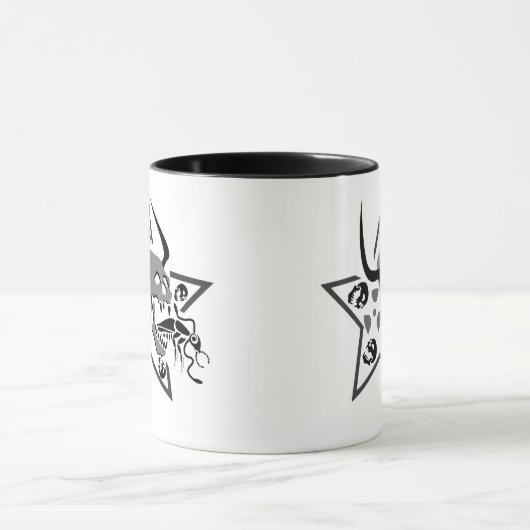 Screening Skull Pentagram Tasse (Zentrum)