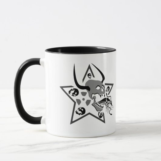 Screening Skull Pentagram Tasse (Links)