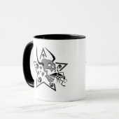 Screening Skull Pentagram Tasse (Vorderseite Links)