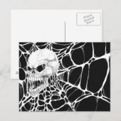 Screening Web Skull Postkarte (Vorne/Hinten)