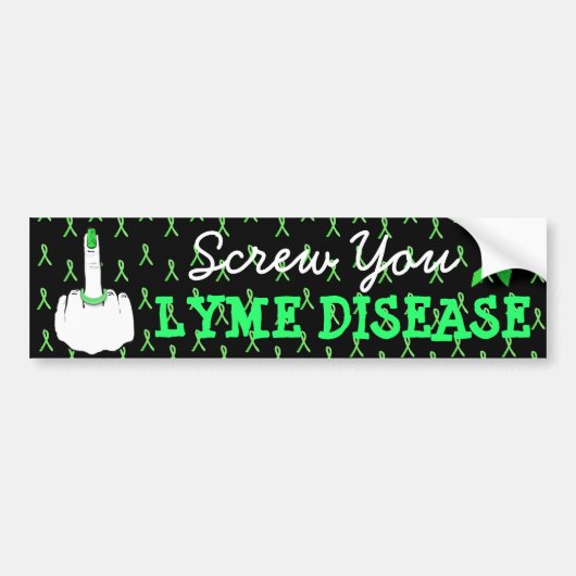 Screening You Lyme Disease Awareness Autoaufkleber (Vorne)