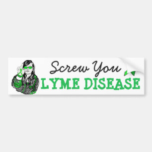 Screening You Lyme Disease Awareness Autoaufkleber