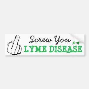 Screening You Lyme Disease Awareness Autoaufkleber