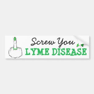 Screening You Lyme Disease Awareness Autoaufkleber