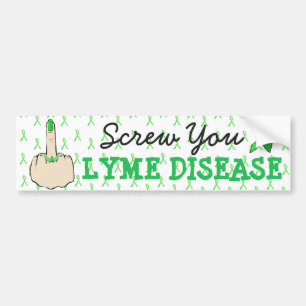 Screening You Lyme Disease Awareness Autoaufkleber