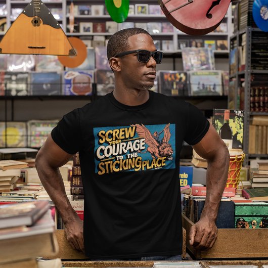 Screening Your Courage - Macbeth Comic T - Shirt