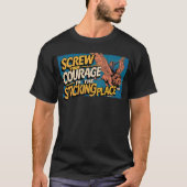 Screening Your Courage - Macbeth Comic T - Shirt (Vorderseite)