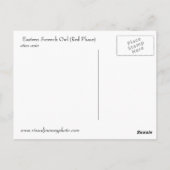 Screeningschale Postkarte (Rückseite)
