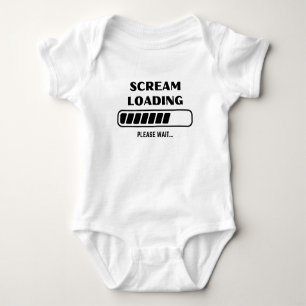 Screenloading Funny Creative Text Person Gift Baby Strampler