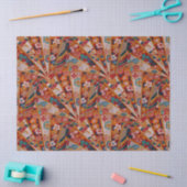 Screens Orientalisches Gewebe Seidenpapier (Basteln)