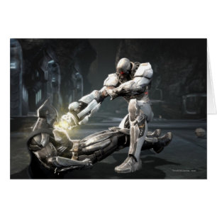 Screenshot: Batman gegen Cyborg