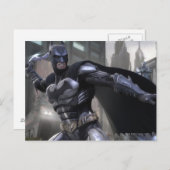 Screenshot: Batman Postkarte (Vorne/Hinten)