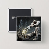 Screenshot: Batman vs Cyborg Button (Vorne & Hinten)