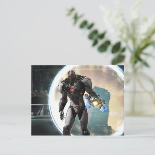 Screenshot: Cyborg 2 Postkarte (Stehend Vorderseite)