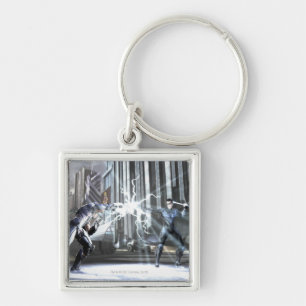 Screenshot: Cyborg gegen Nightwing 4 Schlüsselanhänger