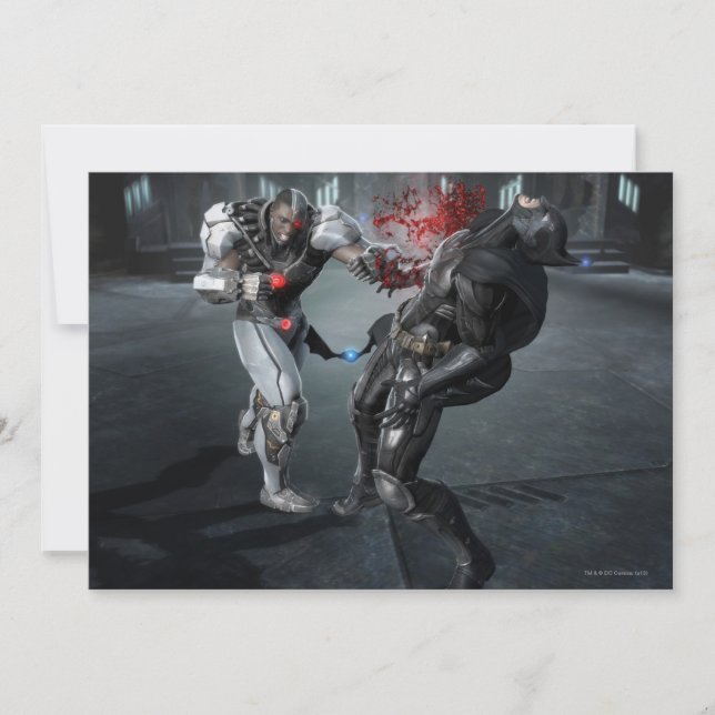 Screenshot: Cyborg vs Batman (Vorderseite)