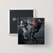 Screenshot: Cyborg vs Batman Button (Vorne & Hinten)