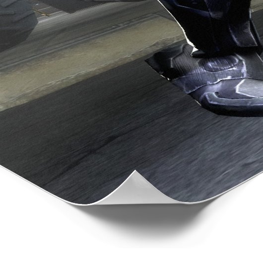 Screenshot: Cyborg vs Nightseeing 4 Poster (Ecke)