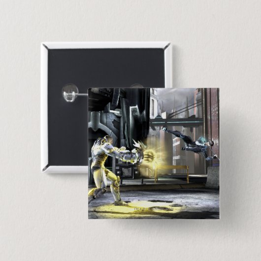 Screenshot: Cyborg vs Nightwing 2 Button (Vorne & Hinten)