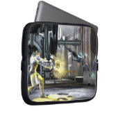 Screenshot: Cyborg vs Nightwing 2 Laptopschutzhülle (Vorne Rechts)