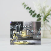 Screenshot: Cyborg vs Nightwing 2 Postkarte (Stehend Vorderseite)
