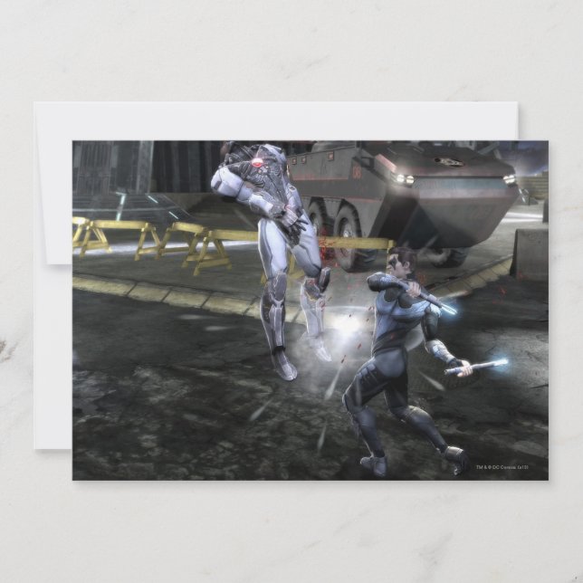 Screenshot: Cyborg vs Nightwing 3 (Vorderseite)