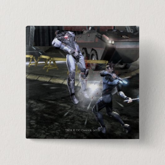 Screenshot: Cyborg vs Nightwing 3 Button (Vorderseite)