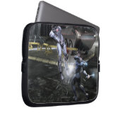 Screenshot: Cyborg vs Nightwing 3 Laptopschutzhülle (Vorne Rechts)
