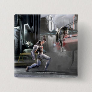 Screenshot: Cyborg vs Nightwing Button