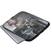 Screenshot: Cyborg vs Nightwing Laptopschutzhülle (Vorne Knopf)