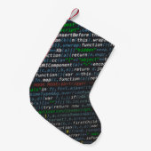 Screenshot der Quellcodes Kleiner Weihnachtsstrumpf (Vorderansicht (hängend))