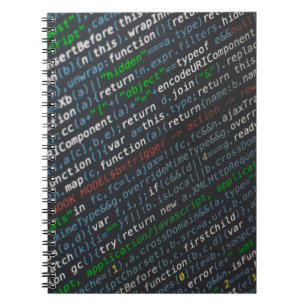 Screenshot der Quellcodes Notizblock