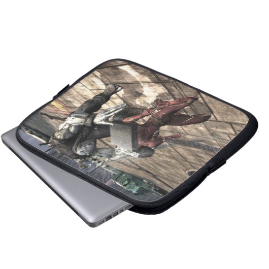 Screenshot: Flash vs Grundy 2 Laptopschutzhülle (Vorne Knopf)