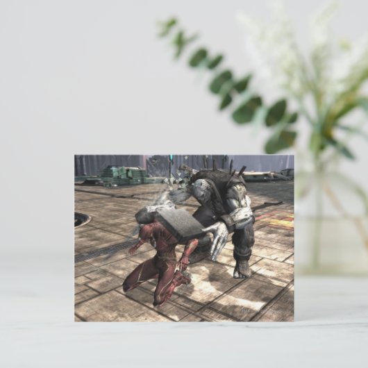 Screenshot: Flash vs Grundy 2 Postkarte (Stehend Vorderseite)