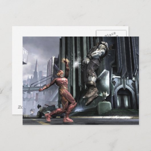 Screenshot: Flash vs Grundy 3 Postkarte (Vorne/Hinten)