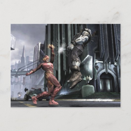 Screenshot: Flash vs Grundy 3 Postkarte (Vorderseite)