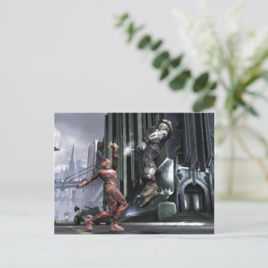 Screenshot: Flash vs Grundy 3 Postkarte (Stehend Vorderseite)