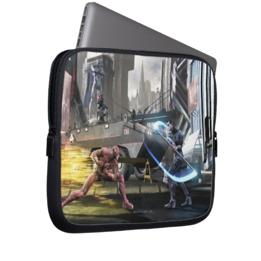 Screenshot: Flash vs Nightseeing Laptopschutzhülle (Vorne Rechts)