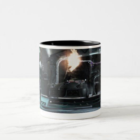 Screenshot: Green Lantern vs Joker Zweifarbige Tasse (Mittel)