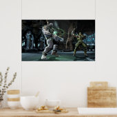 Screenshot: Grundy vs Green Arrow Poster (Küche)