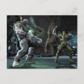 Screenshot: Grundy vs Green Arrow Postkarte (Vorderseite)