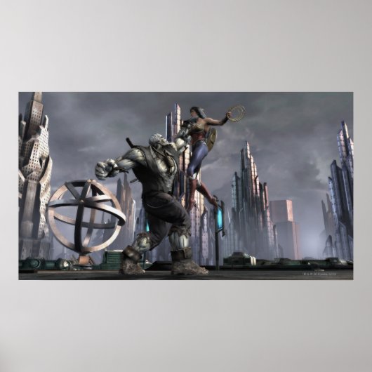 Screenshot: Grundy vs Wonder Woman Poster (Vorne)