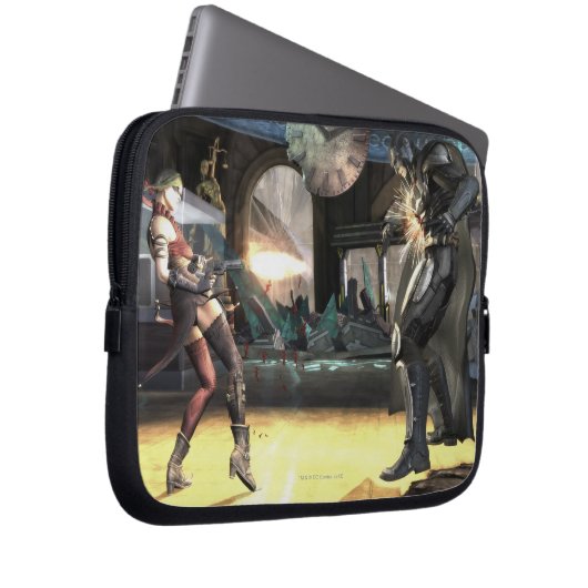 Screenshot: Harley vs Batman 2 Laptopschutzhülle (Vorne Rechts)