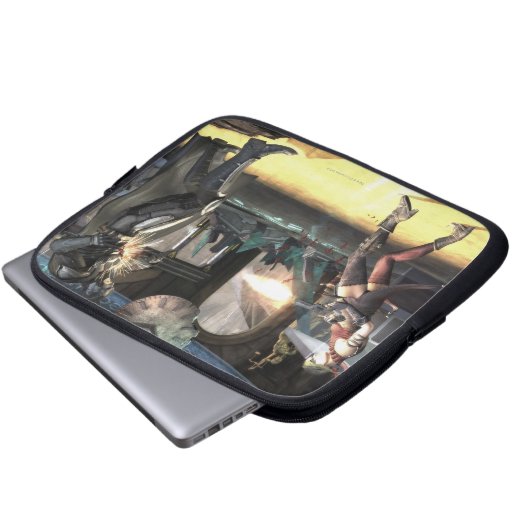 Screenshot: Harley vs Batman 2 Laptopschutzhülle (Vorne Knopf)