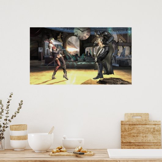 Screenshot: Harley vs Batman 2 Poster (Küche)