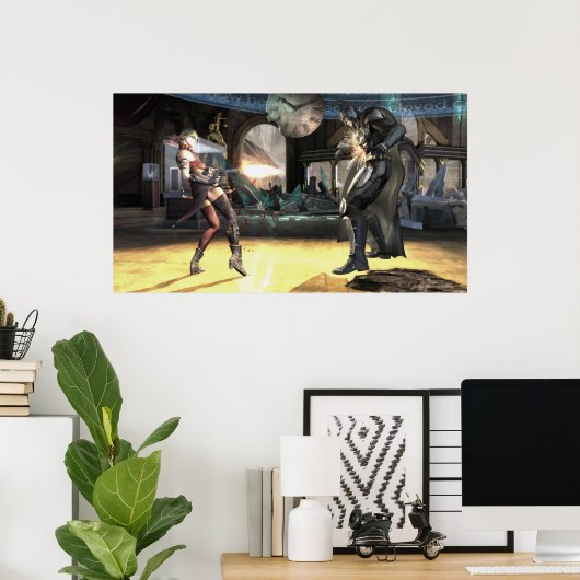 Screenshot: Harley vs Batman 2 Poster (Heimbüro)