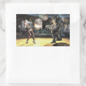 Screenshot: Harley vs Batman 2 Rechteckiger Aufkleber (Tasche)